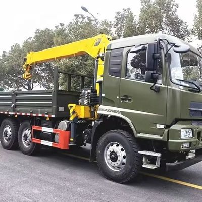 Çin Dongfeng KR 6.3T Kamyon Montajlı Taşınabilir Vinç Köprüler İçin Metro Binaları