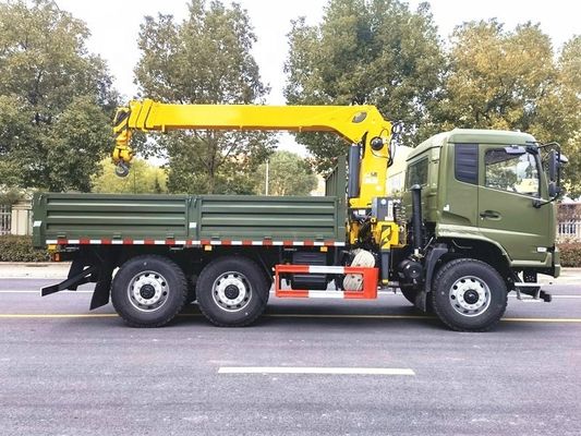 Çin Dongfeng KR 6.3T Kamyon Montajlı Taşınabilir Vinç Köprüler İçin Metro Binaları