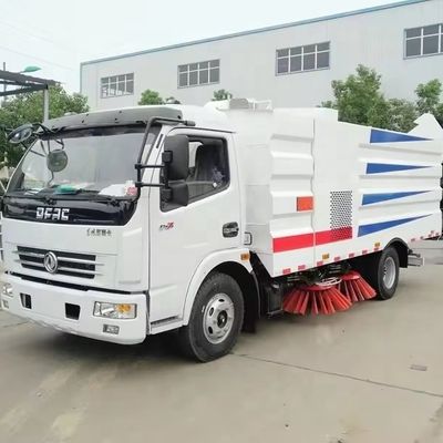 DONGFENG 8cbm Sokak Temizleme Kamyonu, Sokak Temizleyicisi Aracı 4x2 120hp