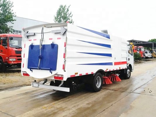 DONGFENG 8cbm Sokak Temizleme Kamyonu, Sokak Temizleyicisi Aracı 4x2 120hp