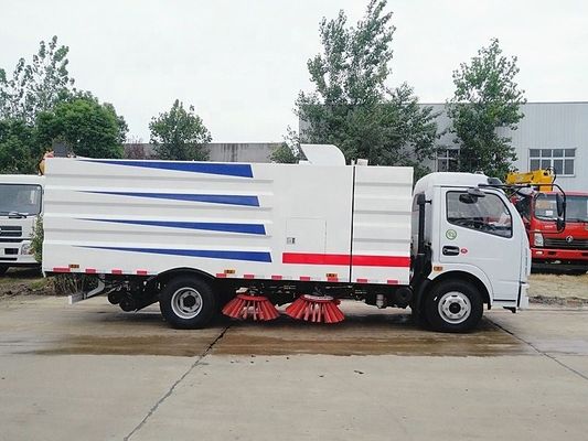 DONGFENG 8cbm Sokak Temizleme Kamyonu, Sokak Temizleyicisi Aracı 4x2 120hp