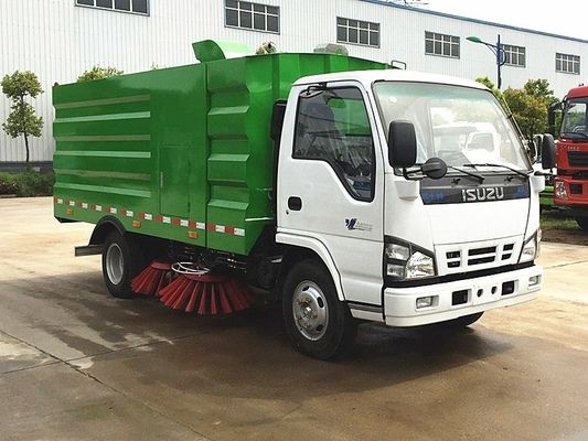 ISUZU 6cbm yol süpürge kamyonu, kamyona monte edilmiş yol süpürgesi EURO 5 4x2