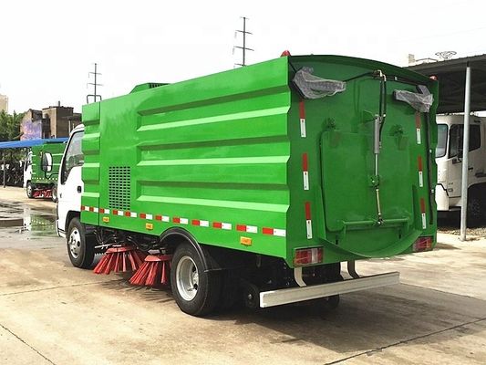 ISUZU 6cbm yol süpürge kamyonu, kamyona monte edilmiş yol süpürgesi EURO 5 4x2