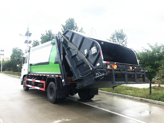 Çinli Dongfeng 12m3 Kompaktör Çöp Kamyonu Çöp Çöpeçeni Kamyon 4x2