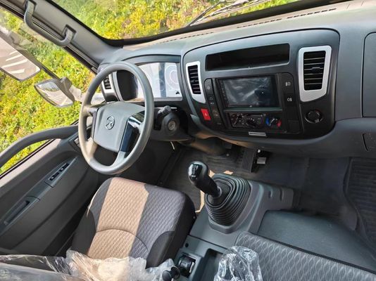 KAMA 10 tonluk 4X2 6 tonluk Çöp kamyonu Euro3 120hp Çöp kamyonu Küçük kargo kamyonu