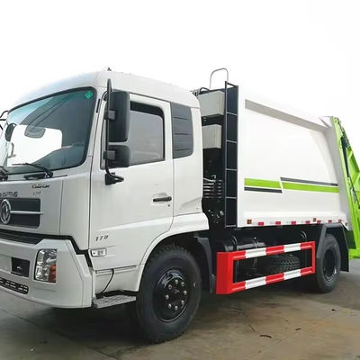 Dongfeng 8m3 çöp sıkıştırıcı kamyon çöp kutusu toplama çöp kamyonu