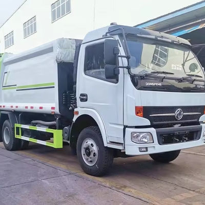 Dongfeng 8m3 çöp sıkıştırıcı kamyon çöp kutusu toplama çöp kamyonu