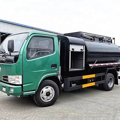 Çin DONGFENG 5cbm Yakıt Tankeri Kamyon Küçük Petrol Depolama Kamyonu 4X2