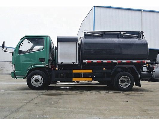 Çin DONGFENG 5cbm Yakıt Tankeri Kamyon Küçük Petrol Depolama Kamyonu 4X2
