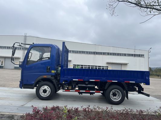 Küçük Sinotruk Howo Çöp Kamyonu 3-4 tonluk Kamyon Kargo Kamyonu Euro 3 Tek koltuklı sıralar