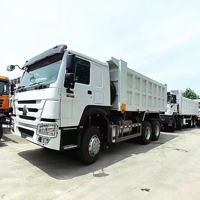 Sinotruck HOWO Çöp Kamyonu 6X4 stokta 380hp 25 CBM Tipper Kamyonu 40 Ton fabrika fiyatıyla