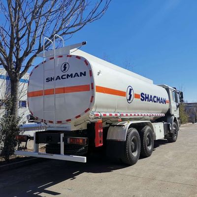 22 Kubik Shacman Yakıt Tankeri Kamyon Petrol Dizel Tanker Kamyon 6x4 400hp
