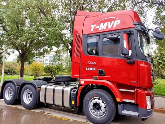 Shacman Sinotruck Dongfeng Traktör Kamyon Başı Rel Kamyon Euro 3 385HP 6X4