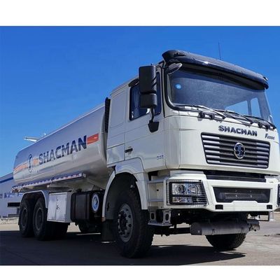 22 Kubik Shacman Yakıt Tankeri Kamyon Petrol Dizel Tanker Kamyon 6x4 400hp