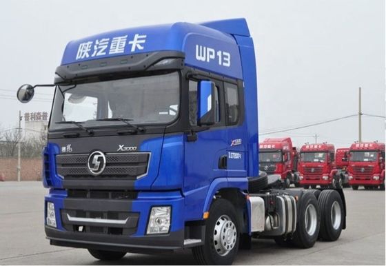 Shacman Sinotruck Dongfeng Traktör Kamyon Başı Rel Kamyon Euro 3 385HP 6X4