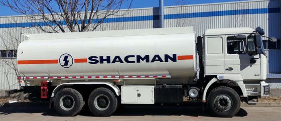 22 Kubik Shacman Yakıt Tankeri Kamyon Petrol Dizel Tanker Kamyon 6x4 400hp