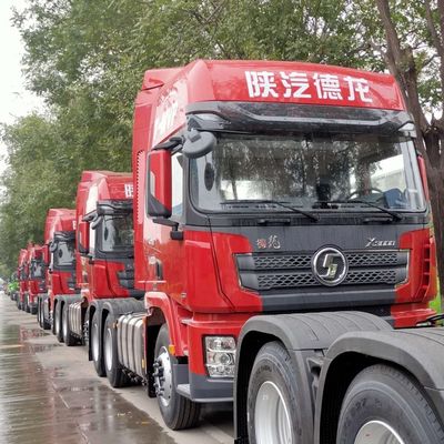 Shacman Sinotruck Dongfeng Traktör Kamyon Başı Rel Kamyon Euro 3 385HP 6X4