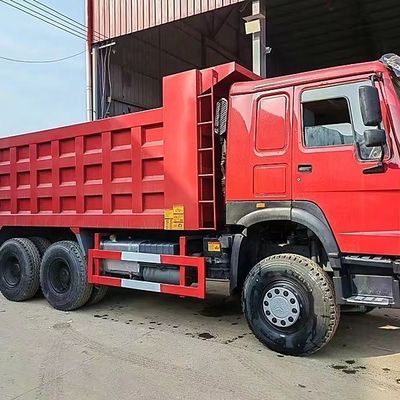 Sinotruk HOWO Çöp Kamyonu Euro 3 6X4 Kamyon 375Hp 20 CBM Tipper Kamyon 40 Ton faktör fiyatı ile