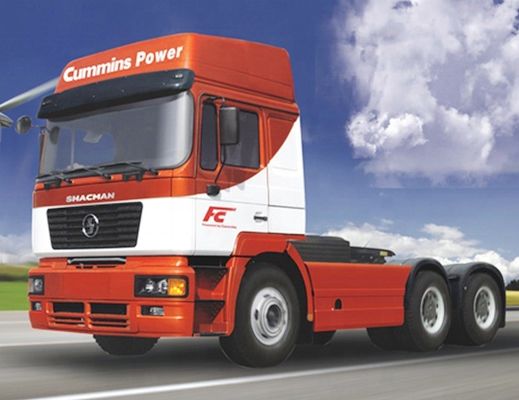 Euro 2 Shacman F2000 traktör başı ağır römork kamyon 430HP özelleştirilebilir