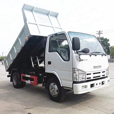 ISUZU Şasi Küçük Dumper 5 Ton 6 Ton Mini Tipper Kamyon 4X2 Kargo Kamyon Hafif Görevli
