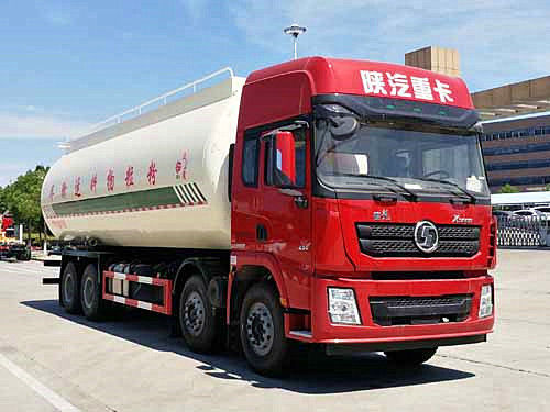 Shaanxi Shacman Özel amaçlı kamyonlar Kuru toplu sement taşıma kamyonu 8 hız