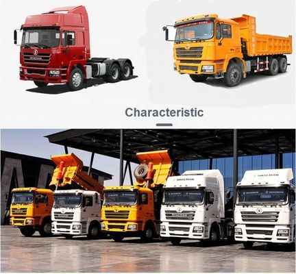 Orijinal Shaanxi Çin Shacman kamyon Kamyon Kamyon Kargo Kamyon F2000 F3000 H3000 6X4 8x4