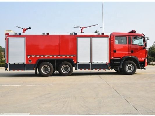 SINOTRUK HOWO 5cbm 12cbm yangın söndürme kamyonu acil yangın su kamyonu