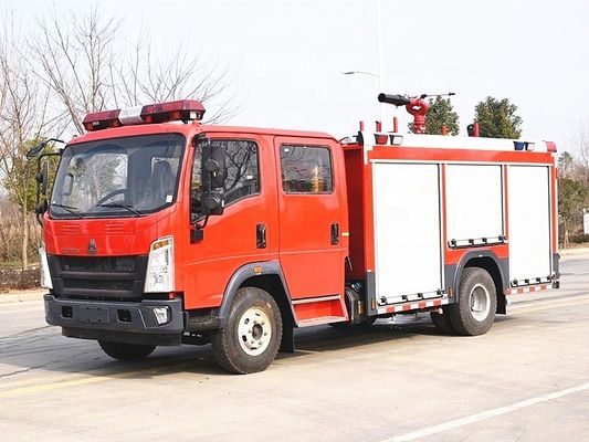 SINOTRUK HOWO 5cbm 12cbm yangın söndürme kamyonu acil yangın su kamyonu