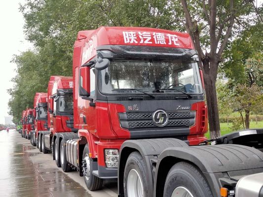 Shacman 8 Tekerlek Lastik 400hp 60 Ton çekici kamyon baş traktör römork sağ direksiyon