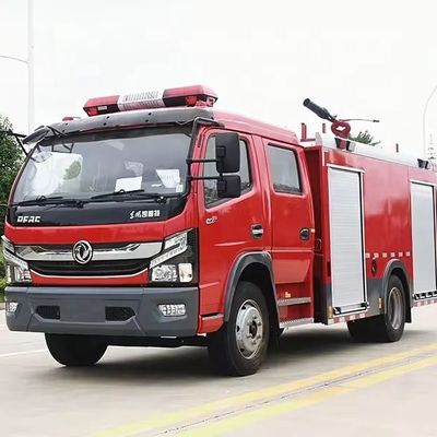 DONGFENG 4cbm 8cbm Su tankı Yangın söndürme kamyonu İtfaiye kamyonu 4×2
