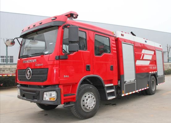 Shaanxi Shacman Özel amaçlı kamyonlar Yangın söndürme küçük itfaiye kamyonu 6x4