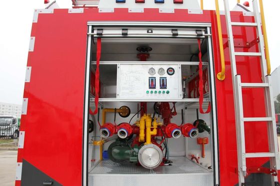 Shaanxi Shacman Özel amaçlı kamyonlar Yangın söndürme küçük itfaiye kamyonu 6x4