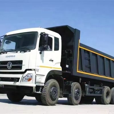 Çin DONGFENG 8*4 Rusya için Tüketici Kamyon Çöp Kamyon Kamyon Fabrika Fiyatı