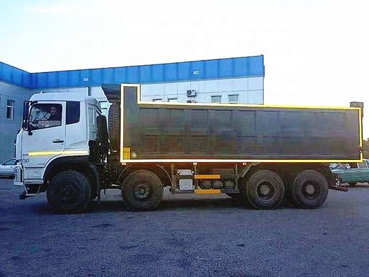 Çin DONGFENG 8*4 Rusya için Tüketici Kamyon Çöp Kamyon Kamyon Fabrika Fiyatı