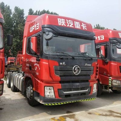 Shaanxi Shacman Ağır Kamyon Baş Çekici Kamyon 6X4 4X2 Sol direksiyon WEICHAI motoru ile
