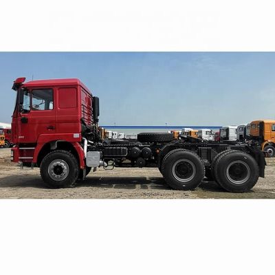 Shacman 8 Tekerlek Lastik 400hp 60 Ton çekici kamyon baş traktör römork sağ direksiyon