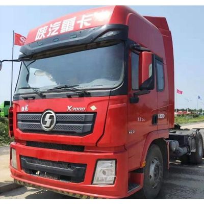 Shacman 8 Tekerlek Lastik 400hp 60 Ton çekici kamyon baş traktör römork sağ direksiyon