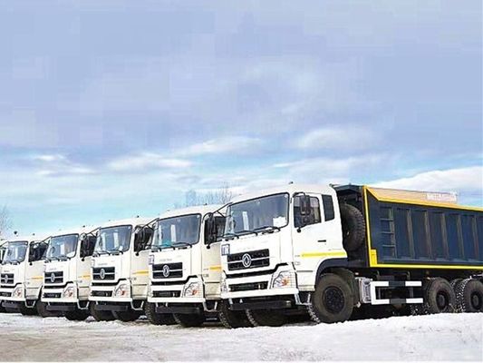 Çin DONGFENG 6*4 Rusya için Tüketici Kamyon Çöp Kamyon Kamyon Fabrika Fiyatı