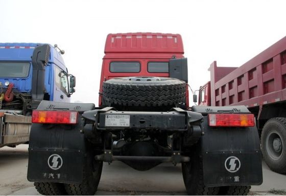 Shacman 8 Tekerlek Lastik 400hp 60 Ton çekici kamyon baş traktör römork sağ direksiyon