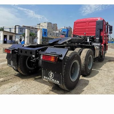 Shacman 8 Tekerlek Lastik 400hp 60 Ton çekici kamyon baş traktör römork sağ direksiyon