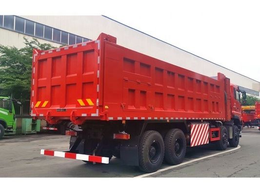 Çinli 15 cbm CNG Çöp Kamyonu 8X4 tipper kamyon ağır yük kamyonu iyi fiyat