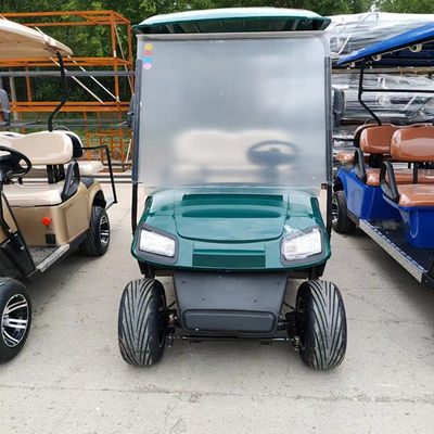 Elektrikli 4 Koltuklu Golf Kulübü Arabaları Golf Arabaları 30km/h Pille Yürütülen Sokak Yasal