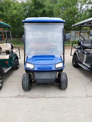 Elektrikli 4 Koltuklu Golf Kulübü Arabaları Golf Arabaları 30km/h Pille Yürütülen Sokak Yasal