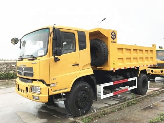 10 tonluk DONGFENG Çöp Kamyonu 4X2 Hafif Kaldırma Kamyonu Sol direksiyon Euro 3