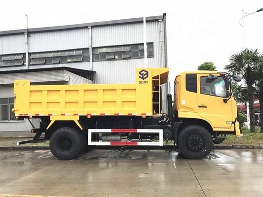 Çin DONGFENG 10T atık kamyon Kamyon 4X2 hafif kamyon tipper kamyon