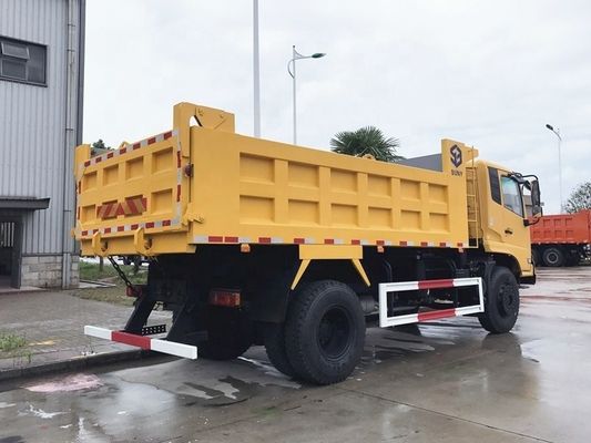 10 tonluk DONGFENG Çöp Kamyonu 4X2 Hafif Kaldırma Kamyonu Sol direksiyon Euro 3