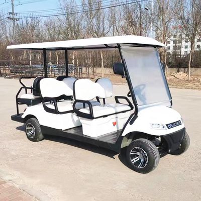 Sol El Sürücüsü Elektrikli Golf Buggy Lityum Pille İşletilen Golf Arabaları 2-10 Koltuk