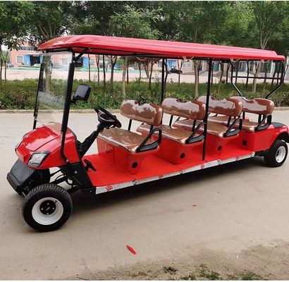Sol El Sürücüsü Elektrikli Golf Buggy Lityum Pille İşletilen Golf Arabaları 2-10 Koltuk