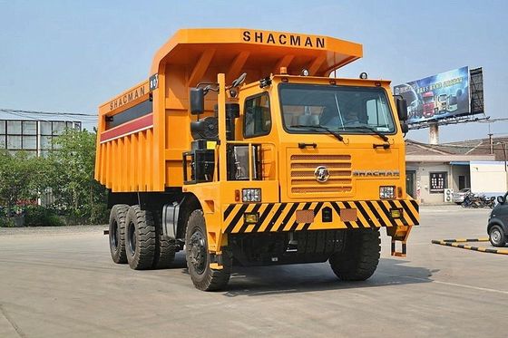 Shacman Kingway 70 Ton Madencilik Çöp Kamyonu Çöp Kamyonu Ağır görevli