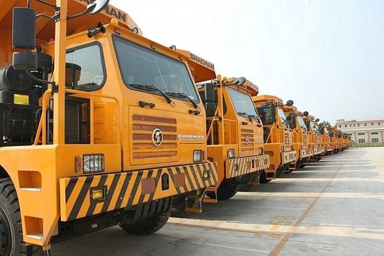Shacman Kingway 70 Ton Madencilik Çöp Kamyonu Çöp Kamyonu Ağır görevli